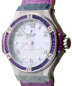Hublot Big Bang Tutti Frutti 361.SV.6010.LR.1905 Ladies Mother Of Pearl Dial Amethyst Bezel BRAND NEW