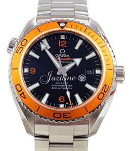 Omega Seamaster Planet Ocean Co-Axial Chronometer 45.5mm Stainless Steel Ceramic Bezel Black Dial Steel Bracelet 232.30.46.21.01.002 - PRE-OWNED
