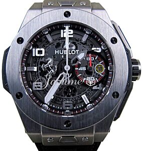 Hublot Big Bang Ferrari 401.NX.0123.GR Ceramic Carbon Fiber 45mm BRAND NEW