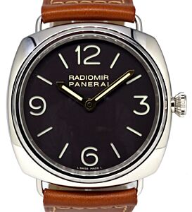 Panerai PAM 232 Radiomir 1938 Black 47mm Stainless Steel Leather BOX PAPERS