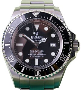 Rolex Deepsea Sea-Dweller Ceramic Date Stainless Steel 116660 Black 44mm - PRE-OWNED