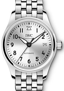 IWC Schaffhausen IW324006 Pilot's Watch Automatic 36 Silver Plated Arabic Stainless Steel 36mm Automatic