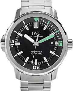 IWC Schaffhausen IW329002 Aquatimer Automatic Black Index Stainless Steel 42mm Automatic