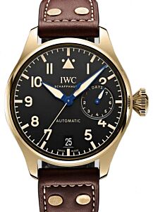 IWC Big Pilot's Watch Heritage Bronze Black Dial & Leather Strap IW501005