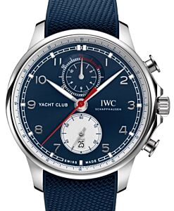 IWC Portugieser Yacht Club Chronograph ?Orlebar Brown? Stainless Steel 44.6mm Blue Dial IW390704 - BRAND NEW