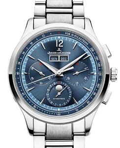 Jaeger-LeCoultre Master Control Chronograph Calendar 40mm Steel Blue Dial Q4138180