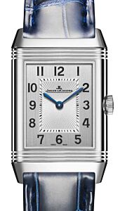 Jaeger-LeCoultre Reverso Classic Duetto Steel Black & Silvered Grey Dial Q2668432