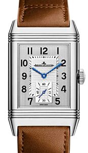 Jaeger-LeCoultre Reverso Classic Duoface Small Seconds Manual Steel 47mm Leather Strap Q3848423