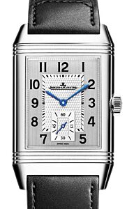 Jaeger-LeCoultre Reverso Classic Monoface Small Seconds Steel 45.6mm Leather Strap Q3858524
