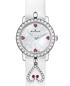 Blancpain Ladybird Ultraplate White Gold 21.5mm White Dial 0063 1997 58A - BRAND NEW