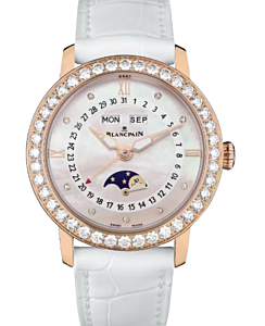 Blancpain Ladybird Quantième Complet Red Gold 35mm Mother of Pearl Dial 3663 2954 55B - BRAND NEW