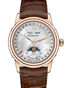 Blancpain Ladybird Quantième Complet Red Gold 33mm Mother of Pearl Dial 2360 3691A 55B - BRAND NEW