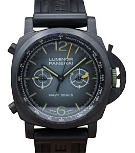 Luminor Chrono Carbotech Navy Seals 44mm Black Dial PAM01419