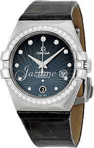 OMEGA 123.18.35.20.56.001 CONSTELLATION CO-AXIAL 35mm STEEL BRAND NEW