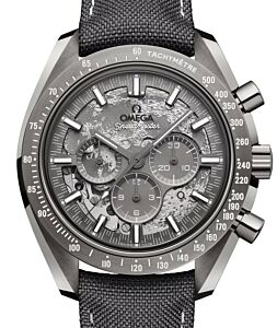 Omega Speedmaster "Dark Side of the Moon" Chronograph Grey Side of the Moon Ceramic Nylon Fabric Strap 310.92.44.50.06.001