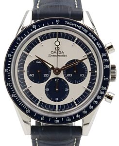 Omega Speedmaster Moonwatch Chronograph 39.7mm Stainless Steel Silver Dial Leather Strap CK2998 311.33.40.30.02.001 - PRE-OWNED MINT LIMITED EDITION