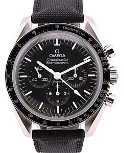 Omega Speedmaster Moonwatch Professional Chronograph 42mm Steel Black Dial Nylon Fabric Strap 310.32.42.50.01.001 - Pre Owned