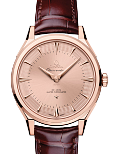 Omega Constellation Observatory Co-Axial Master Chronometer 39.4mm Sedna Gold Pie-Pan Pink Dial 140.53.39.21.99.002
