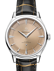Omega Constellation Observatory Co-Axial Master Chronometer 39.4mm Platinum-Gold Pie-Pan Yellow Dial 140.93.39.21.99.001