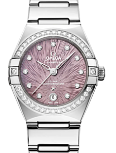 Omega Constellation Co-Axial Master Chronometer 29mm Steel Lilac Dial 131.15.29.20.60.001