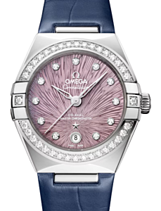 Omega Constellation Co-Axial Master Chronometer 29mm Steel Lilac Dial 131.18.29.20.60.001