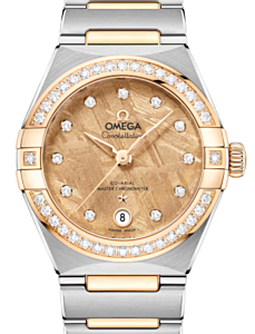 Omega Constellation Co-Axial Master Chronometer 29mm Steel Gold  Yellow Dial 131.25.29.20.99.002