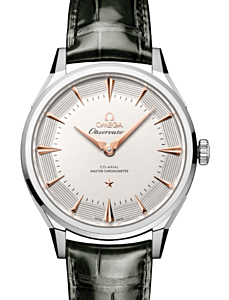 Omega Constellation Observatory Co-Axial Master Chronometer 39.4mm O‑MEGASTEEL Pie-Pan Silver Dial 140.13.39.21.02.001
