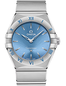 Omega Constellation Co-Axial Master Chronometer 28mm Steel  Blue Dial  131.10.28.60.03.001