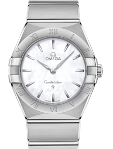 Omega Constellation Co-Axial Master Chronometer 28mm Steel White Mother of Pearl Dial 131.10.28.60.05.001