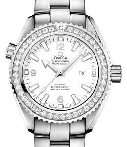 Omega Planet Ocean 600M 37.5mm Steel/Diamond White Dial 232.15.38.20.04.001