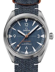 Omega Seamaster Railmaster 40mm Steel Blue Dial NATO Strap 220.12.40.20.03.001