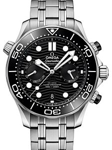 Omega Seamaster Diver 300M 44mm Steel Black Dial 210.30.44.51.01.001