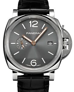 Panerai Luminor Due Steel 38mm Anthracite Grey Dial PAM01552