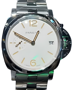 Panerai Luminor Due Steel 38mm White Dial PAM01508