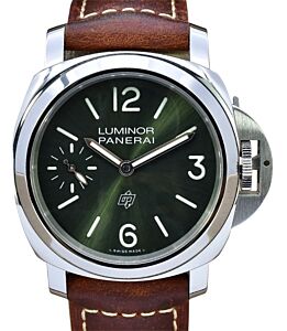 Panerai Luminor Logo Steel 44mm Green Dial PAM01624