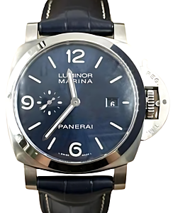 Panerai Luminor Marina Steel 44mm Blue Dial PAM03313 - BRAND NEW