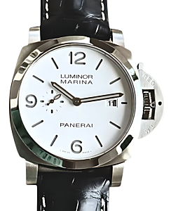 Panerai Luminor Marina Steel 44mm White Dial PAM03314 - BRAND NEW