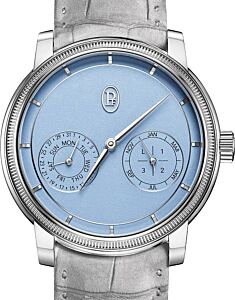 Parmigiani Fleurier Toric Quantieme Perpetuel Platinum Morning Blue Dial PFH952-2010002-300181