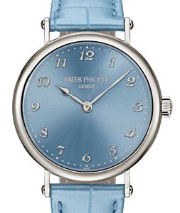 Patek Philippe Calatrava White Gold Sunburst Ice Blue Dial 7200/50G-012 - BRAND NEW