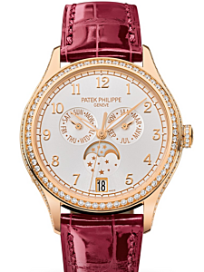 Patek Philippe Complications Annual Calendar Moon Phases Silver Dial 4947R-001 - BRAND NEW