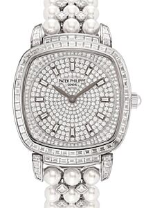 Patek Philippe Gondolo Ladies White Gold Diamond Set Dial 7042/100G-001 - BRAND NEW