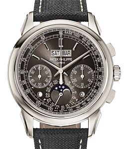 Patek Philippe Grand Complications Chronograph Perpetual Calendar Platinum Charcoal Gray Dial 5270P-015 - BRAND NEW