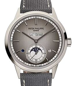 Patek Philippe Grand Complications In-Line Perpetual Calendar Platinum Charcoal Gray Dial 5236P-011 - BRAND NEW