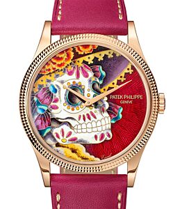 Patek Philippe Rare Handcrafs Calatra "La Catrina" Rose Gold 5177R-001 - BRAND NEW