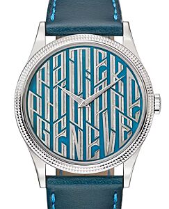 Patek Philippe Rare Handcrafs Calatrava "Blue Typography" White Gold 5177G-056 - BRAND NEW