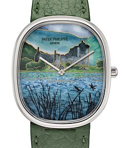 Patek Philippe Rare Handcrafs Golden Ellipse "Highland Citadel" White Gold 5738/50G-043 - BRAND NEW