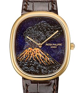 Patek Philippe Rare Handcrafs Golden Ellipse "Mount Merapi" Yellow Gold 5738/50J-010 - BRAND NEW