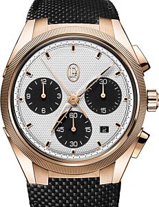 Parmigiani Fleurier Tonda PF Sport Chronograph Rose Gold Silver Black PFC931-2020001-400182-EN