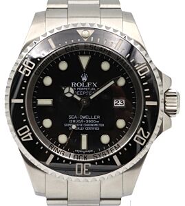 Rolex Deepsea Sea-Dweller Ceramic Date Stainless Steel 116660 Black 44mm - PRE-OWNED