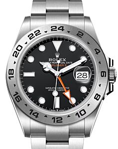 Rolex Explorer II GMT Stainless Steel Black Dial 42mm 226570 - BRAND NEW 